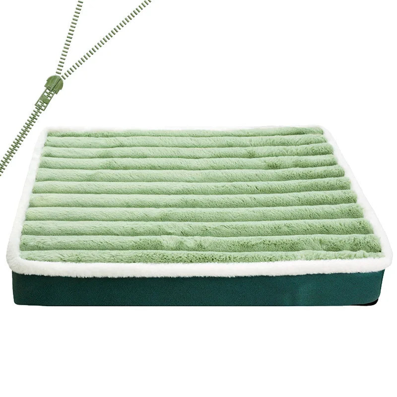 dog mat bed for crate green
