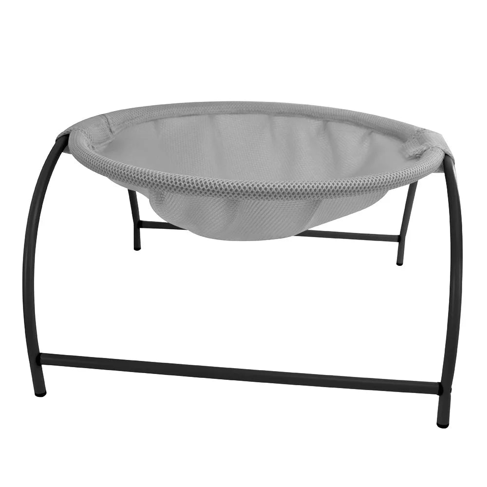 cat bed hammock grey