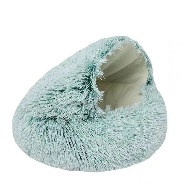 cat nest blue
