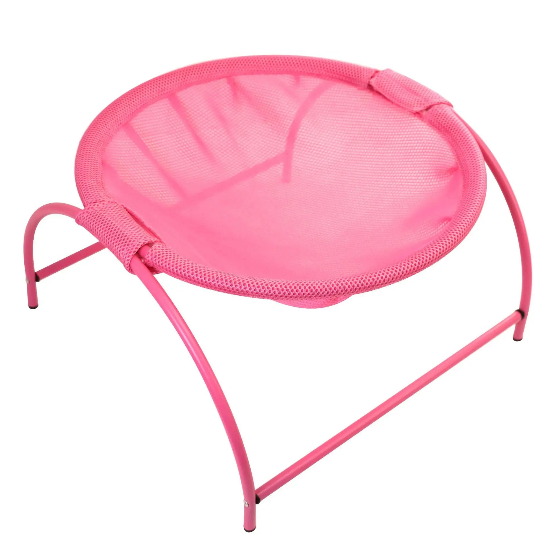 cat bed hammock pink